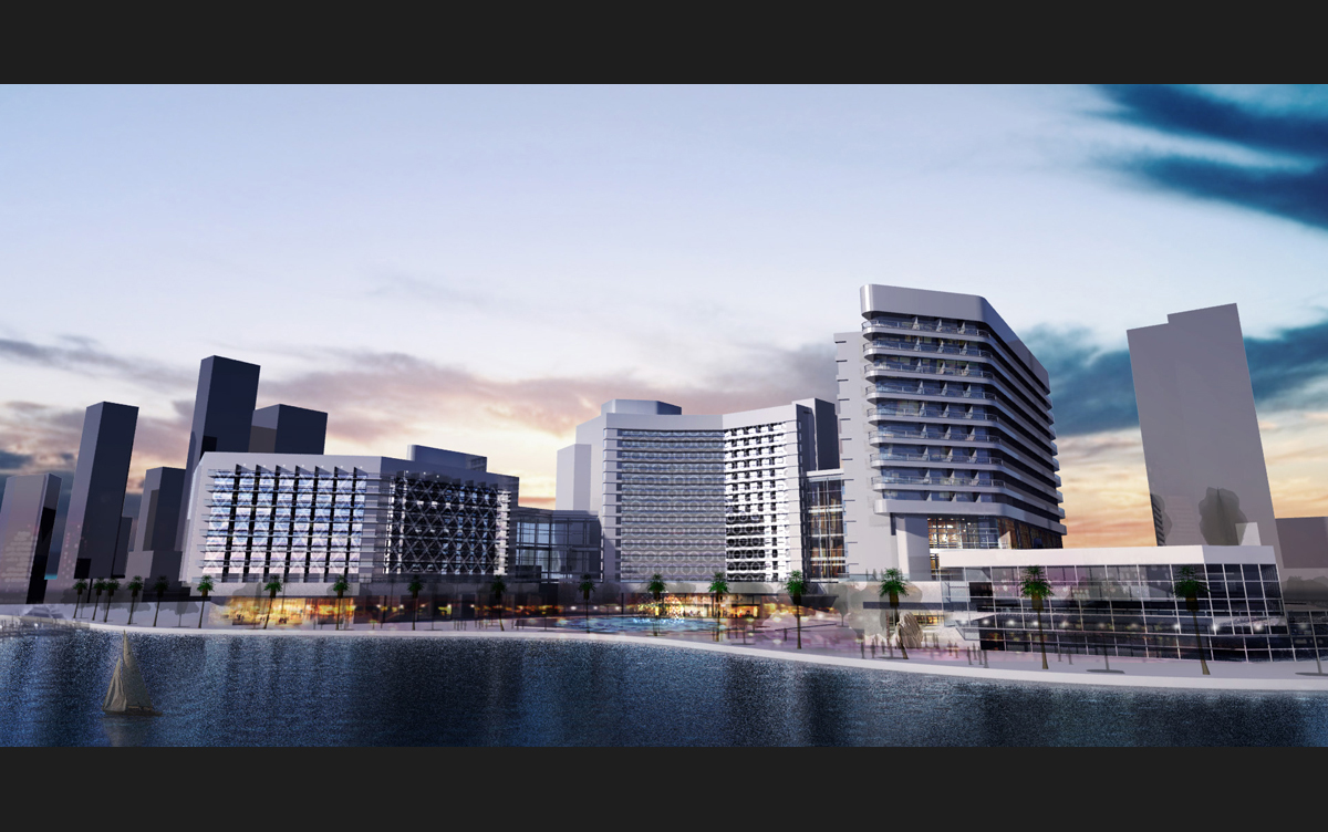 WATERFRONT RESORT HOTEL COMPLEX
