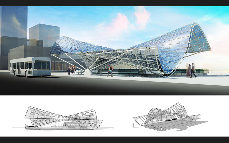 QINHUANGDAO BUS CANOPY