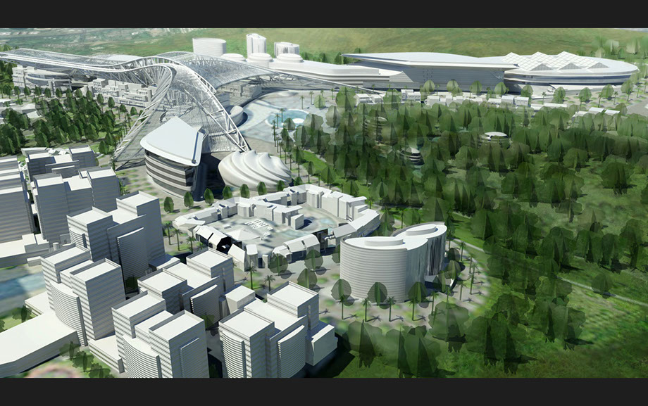 ECO PARK DISTRICT AT FUTURE CITY AT KHARGHAR CITY