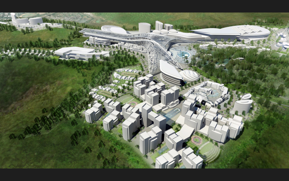 THE RESIDENCES AT FUTURE CITY AT KHARGHAR HILL MASTER PLAN