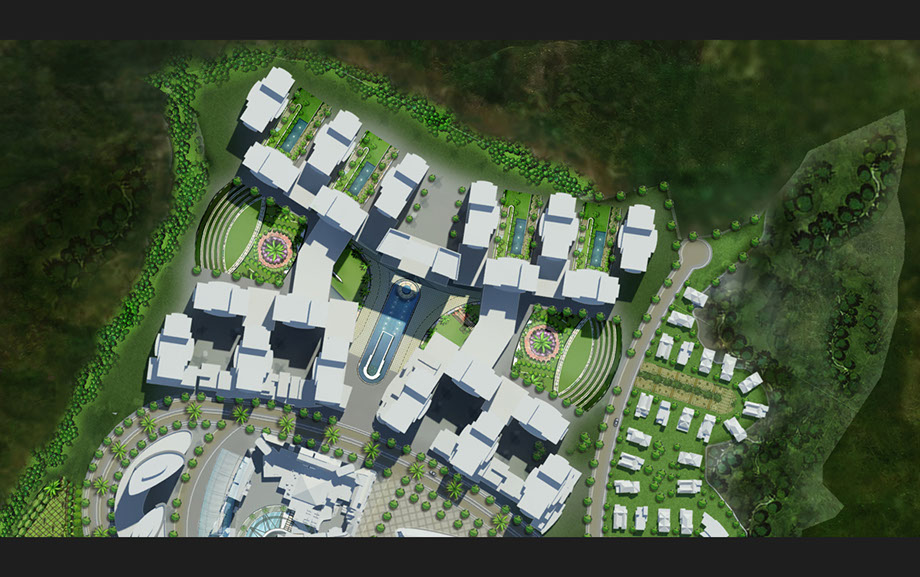 THE RESIDENCES AT FUTURE CITY AT KHARGHAR HILL MASTER PLAN