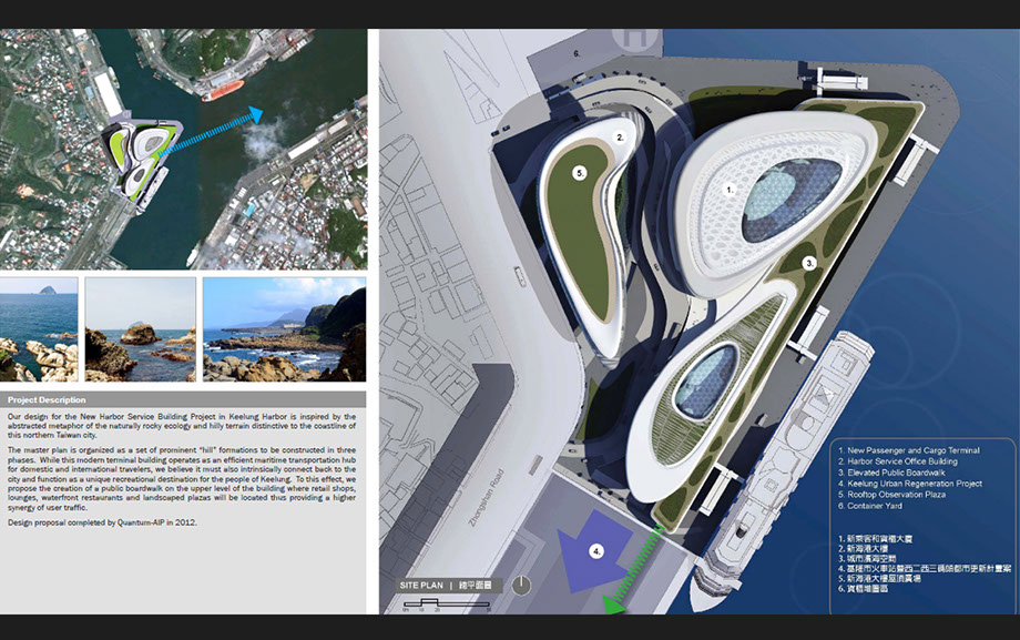KEELUNG CRUISE CRUISE TERMINAL AND SERVICE BUILDING