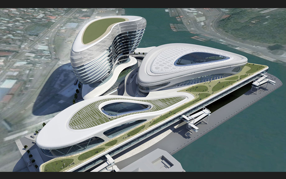 KEELUNG CRUISE CRUISE TERMINAL AND SERVICE BUILDING